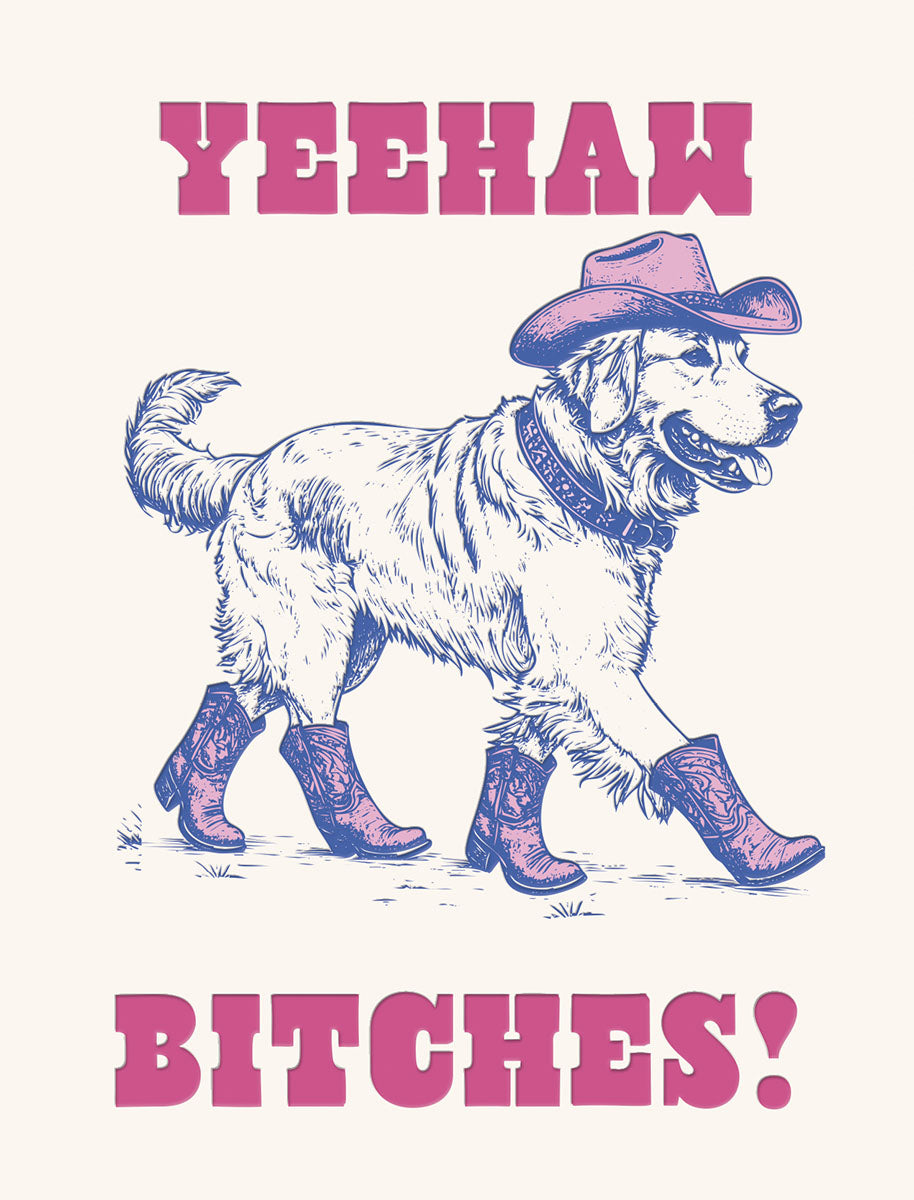 Paws-itively Wild West | Sassy Birthday Greeting Card