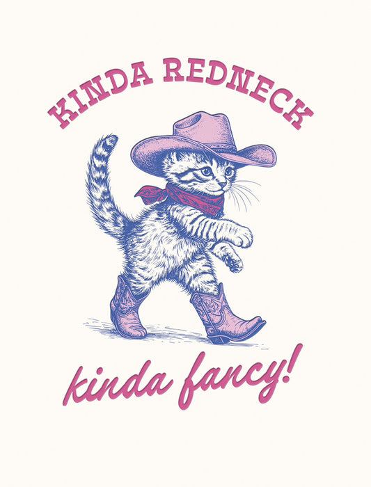 Purr-fectly Fancy Feline | Funny Birthday Greeting Card