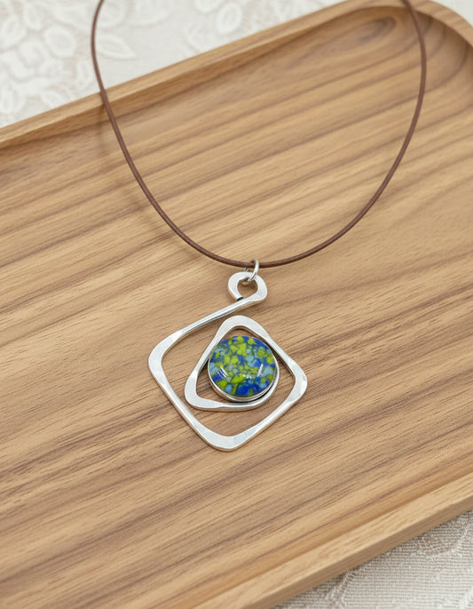 Crooked Diamond Necklace