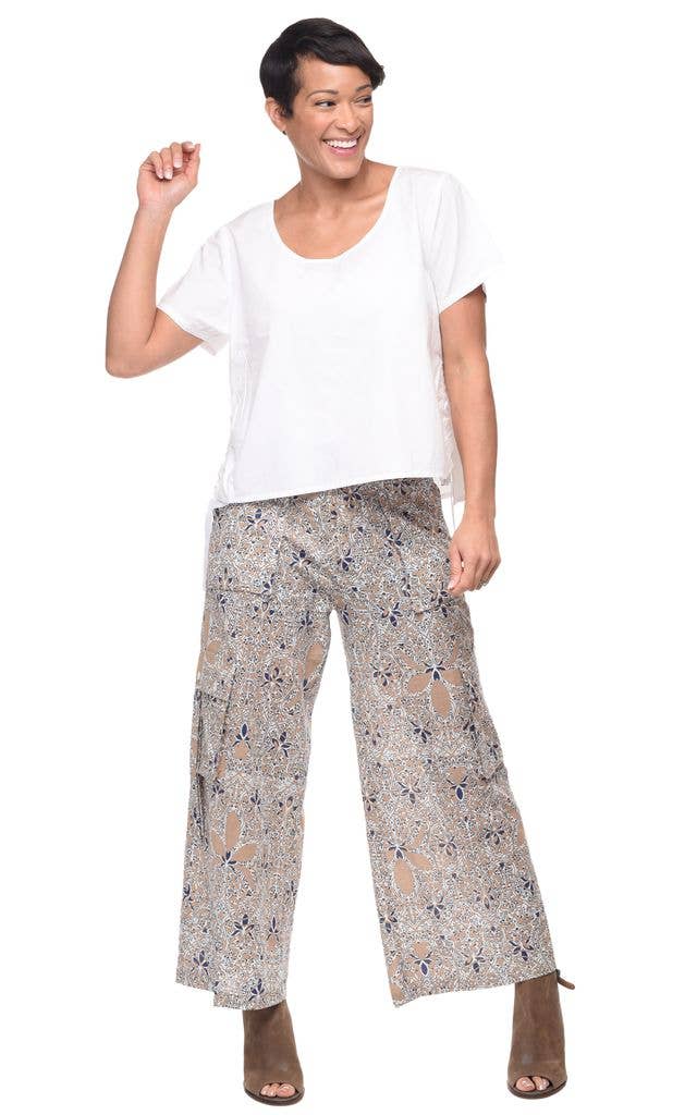 Calista Cargo Pant in Kumari