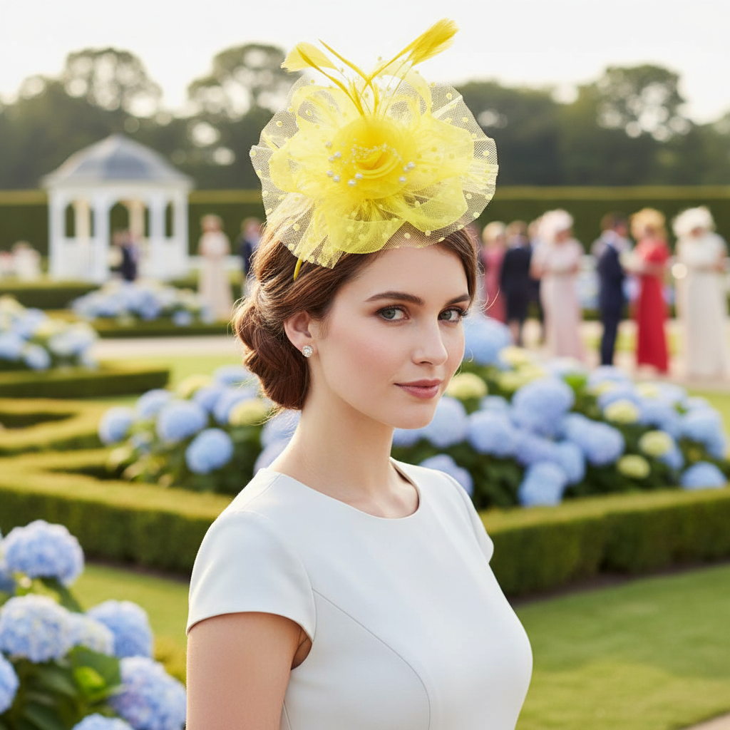 Sunshine Bloom Fascinator