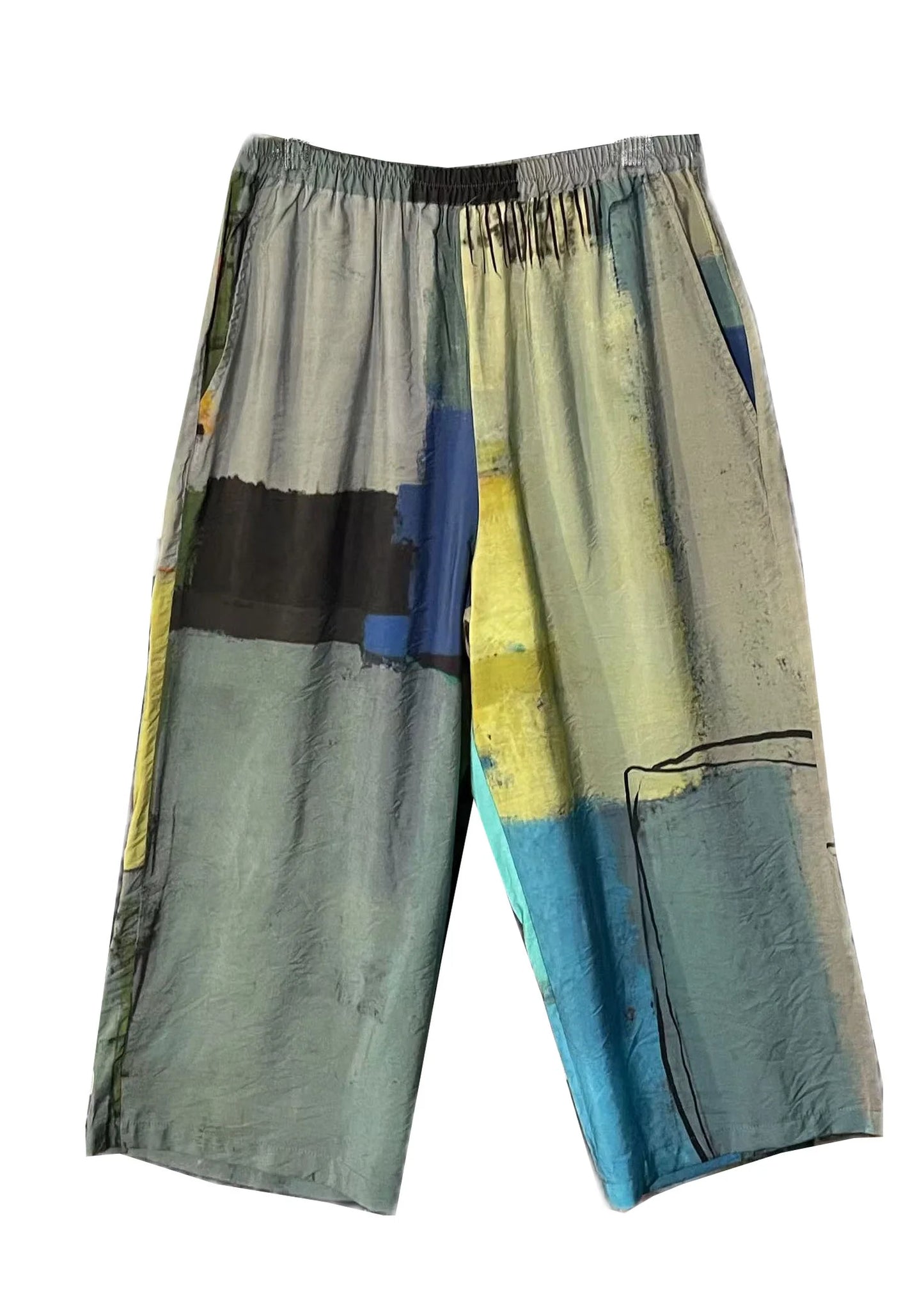 Coastal Canvas Capris