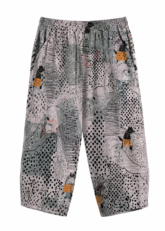Ink & Whiskers Capri Pants