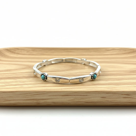 Turquoise Breeze Stretch Bracelet