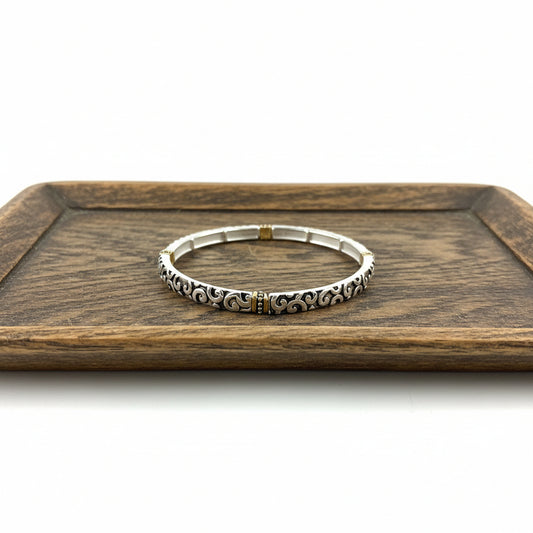 Vintage Vine Stretch Bracelet