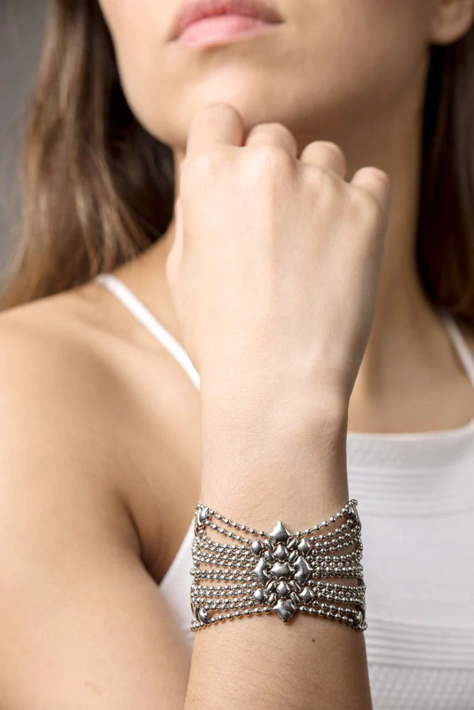 Chrome Finish Bracelet