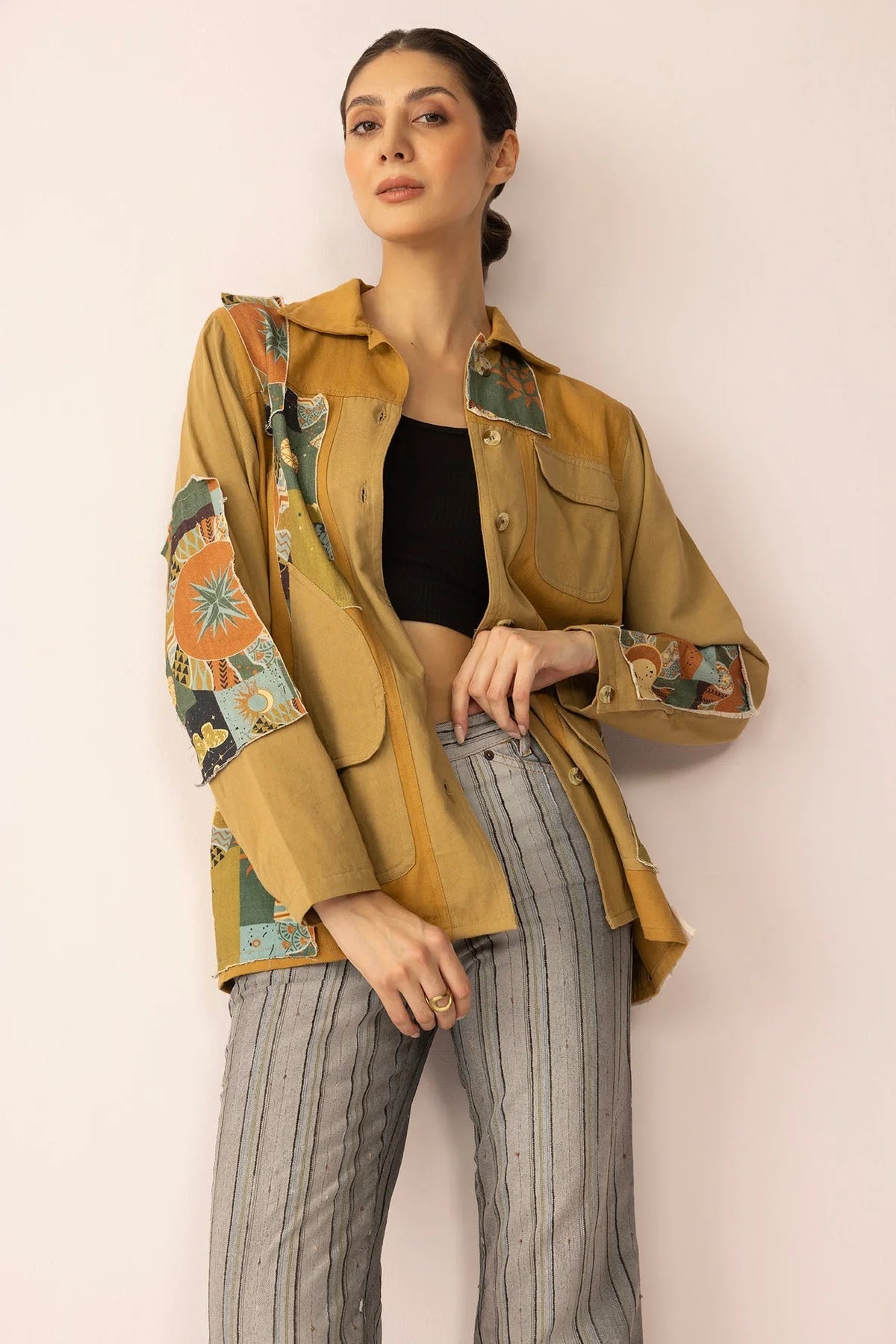 Rancher's Keepsake Shacket in Rodeo Clay