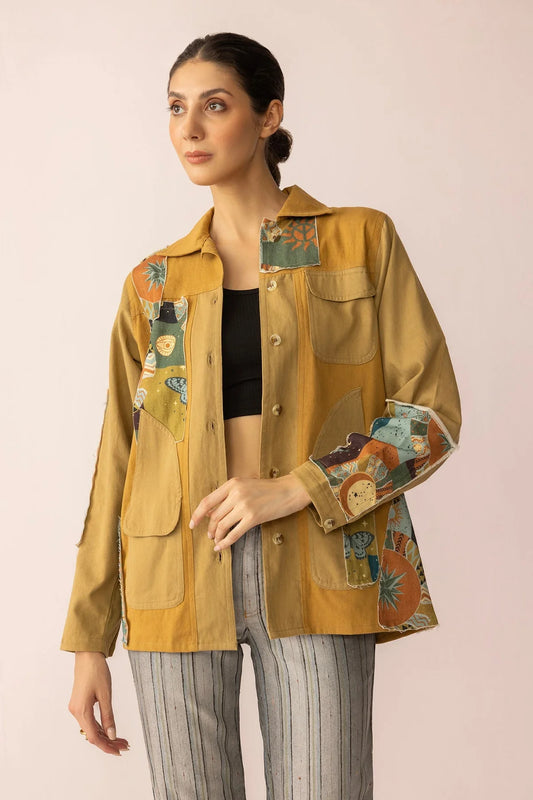 Rancher's Keepsake Shacket in Rodeo Clay