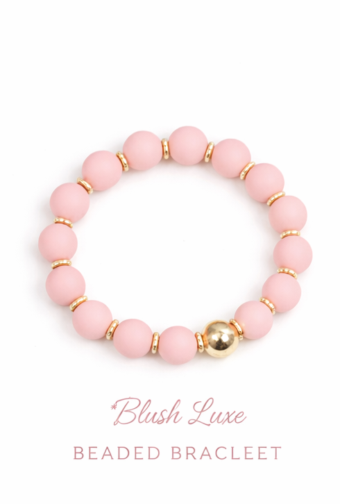 Matte Color Beaded Bracelet