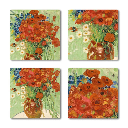 Absorbent Ceramic Coaster Sets