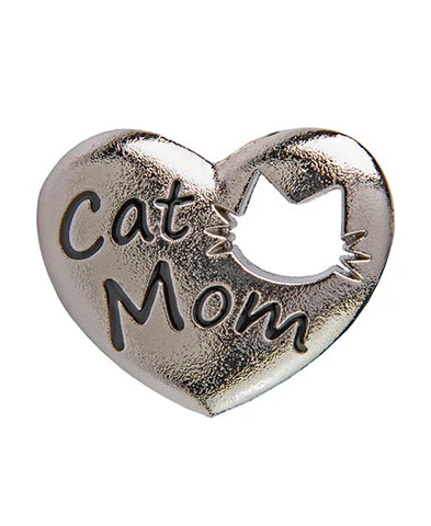 Cat Mom Key Ring