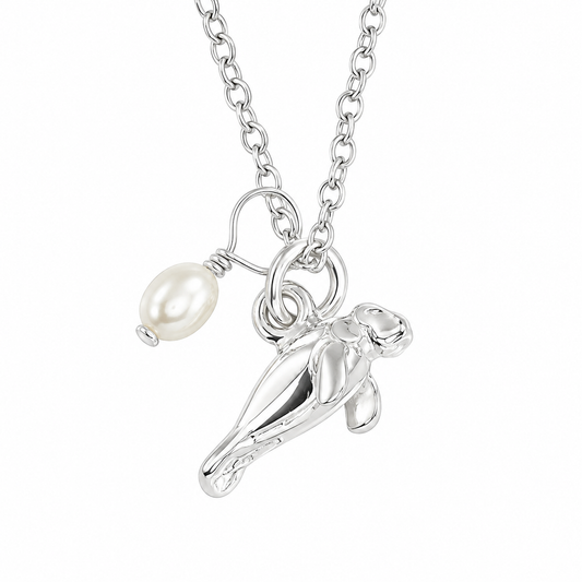 Sunshine & Saltwater Manatee Necklace