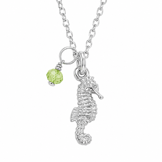 Sunshine & Saltwater Seahorse Necklace