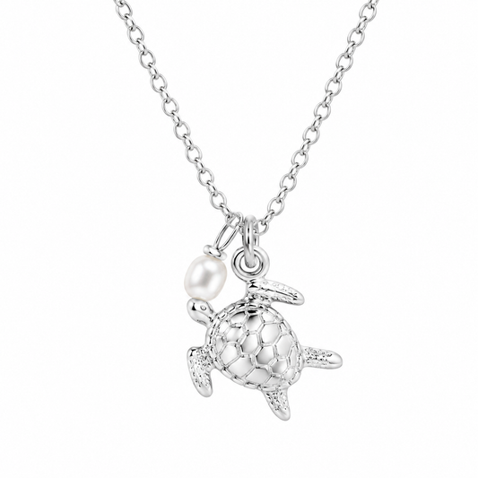Sunshine & Saltwater Turtle Necklace