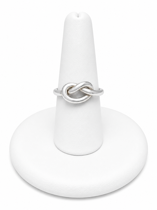 Sterling Silver Love Knot Ring