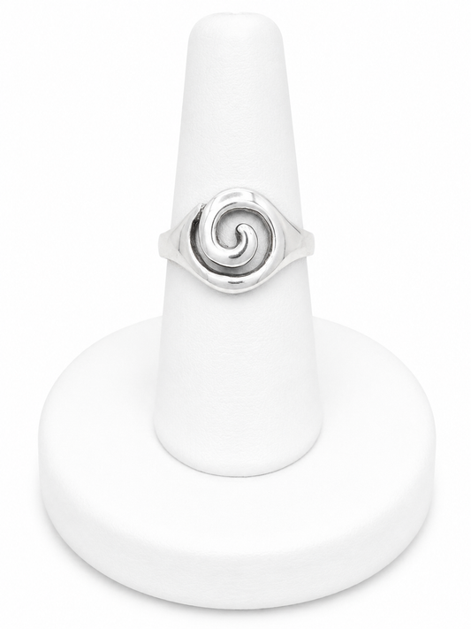 Sterling Silver Swirl Ring