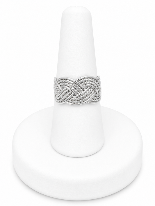 Sterling Silver Braided Ring