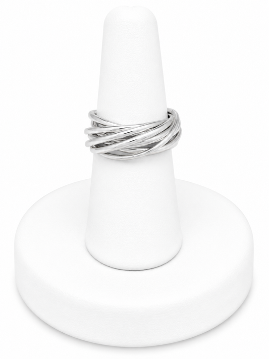Sterling Silver Multi-Strand Wrap Ring