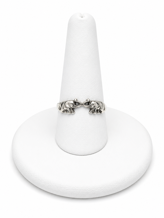 Sterling Silver Elephant Ring