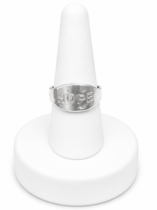 Sterling Silver "Hope" Ring