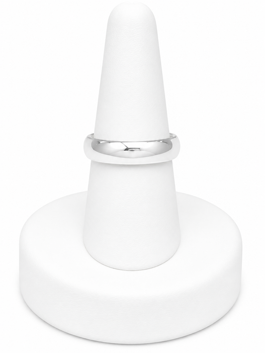 Sterling Silver Comfort Dome Band