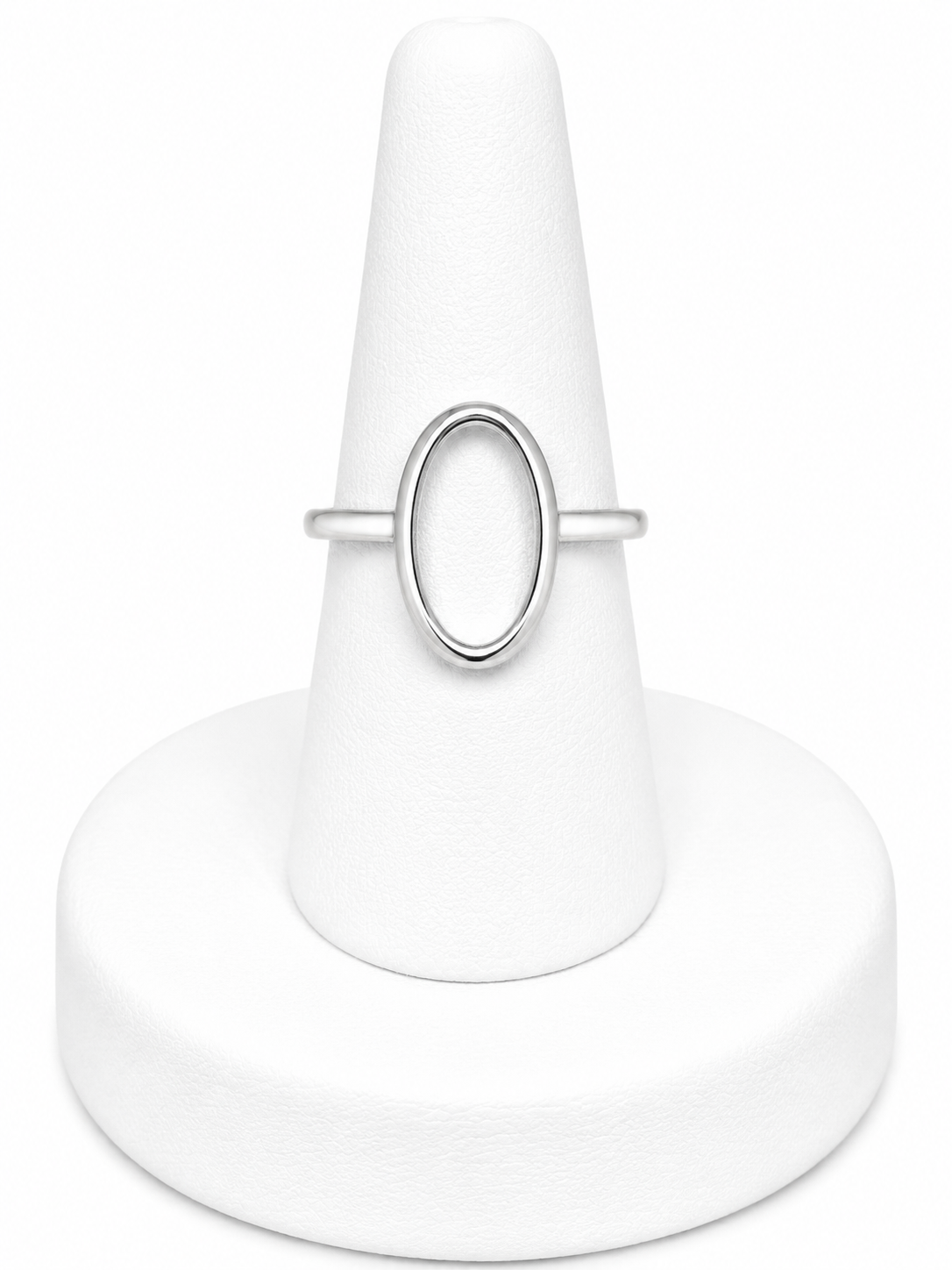 Sterling Silver Open Oval Ring