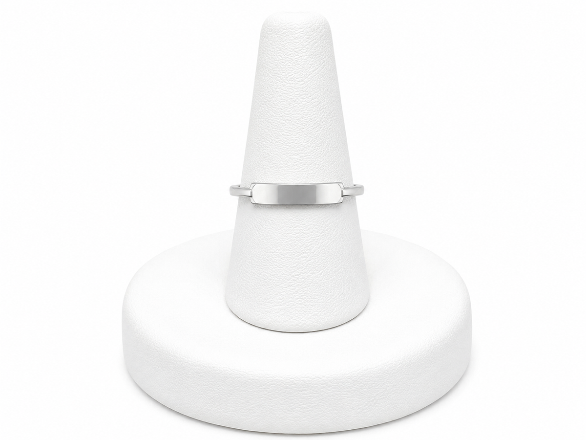 Sterling Silver Contemporary Band Ring