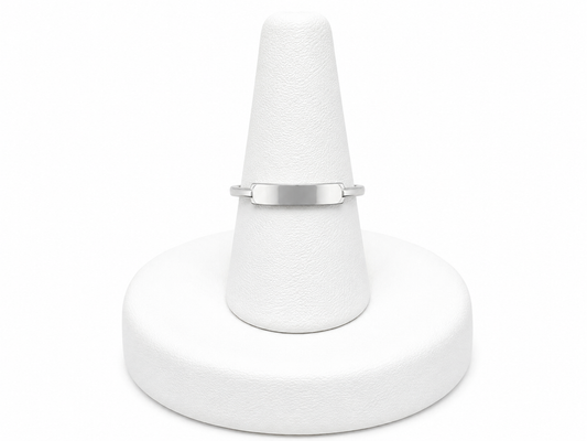 Sterling Silver Contemporary Band Ring