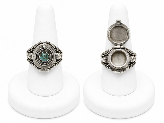 Sterling Silver Turquoise Potion Ring