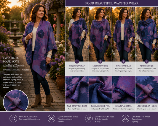 Sunflowers Reversible Loop Wrap
