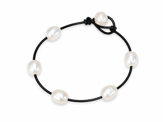 Freshwater Pearl Cord Bracelet