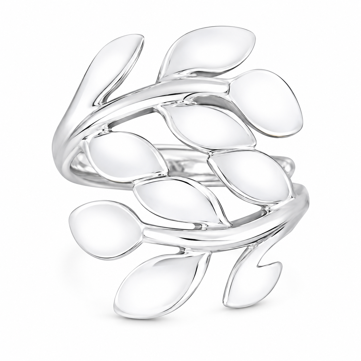 Ten Leaves Ring