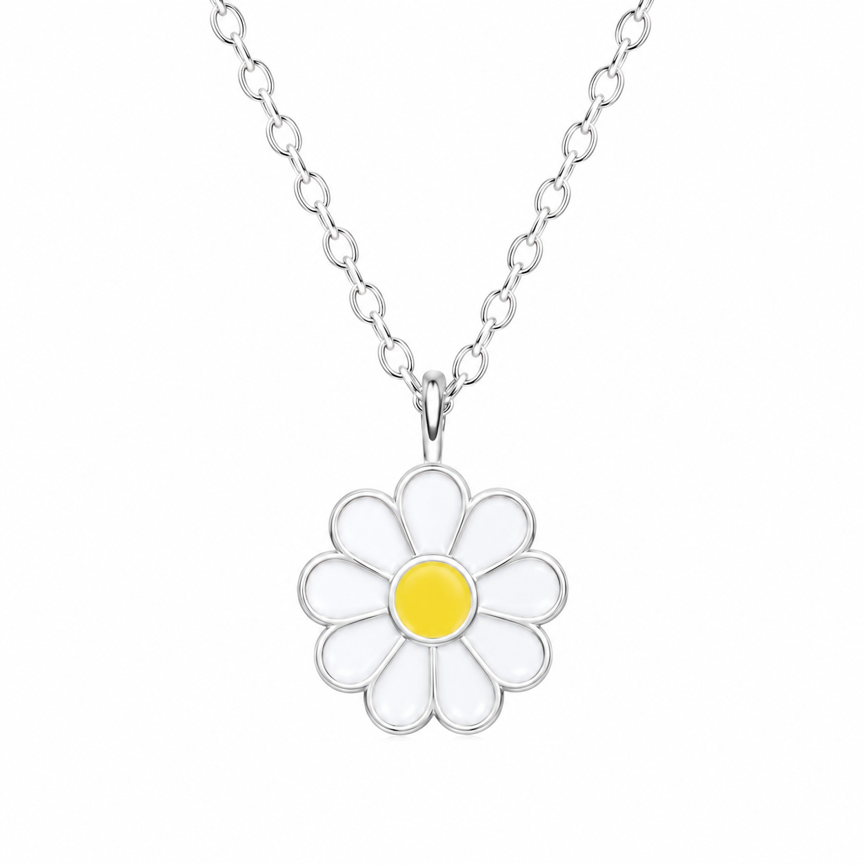 Daisy Charm Necklace