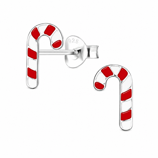 Candy Cane Post Earrings