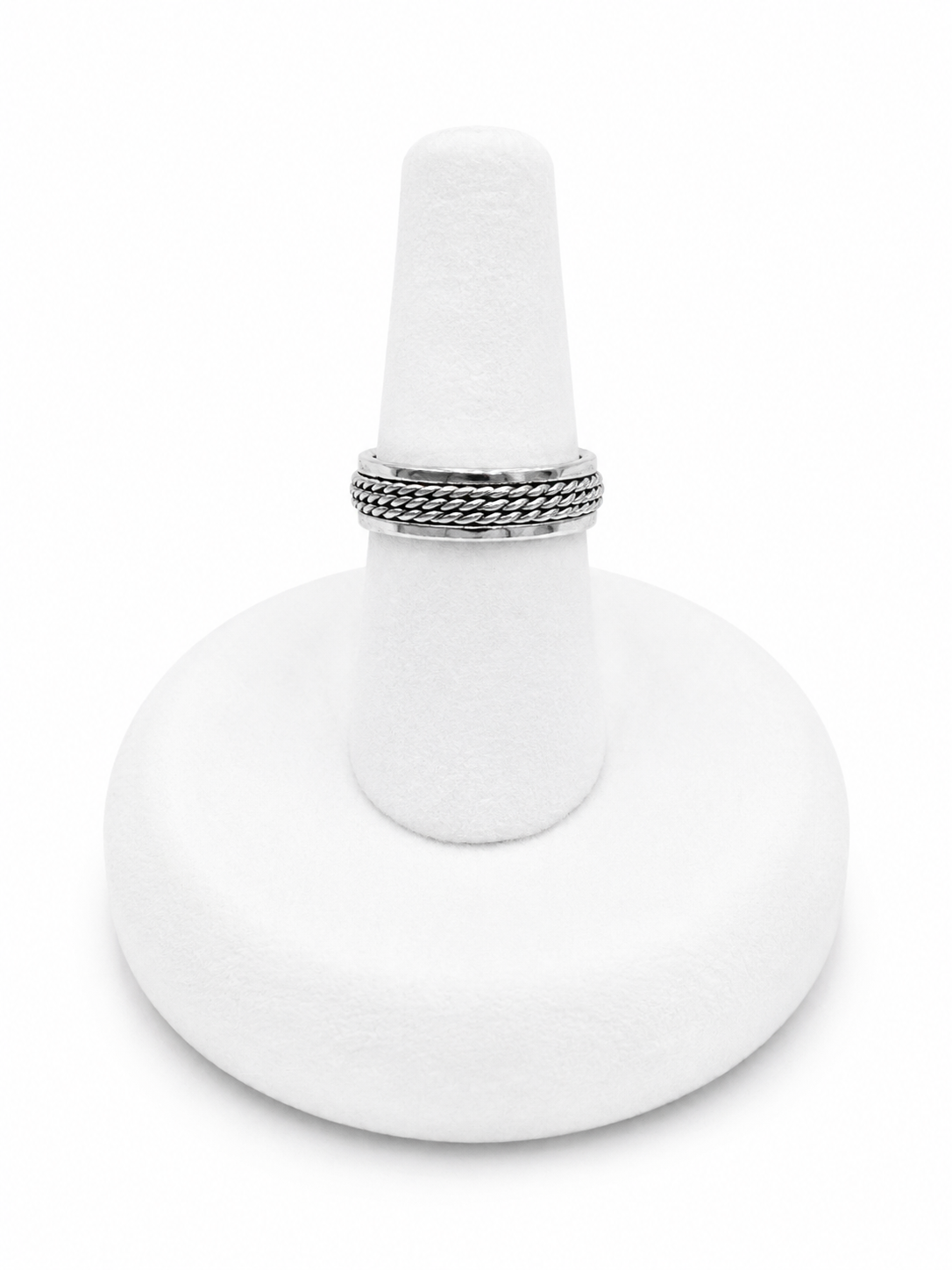 Sterling Silver Braided Band Ring