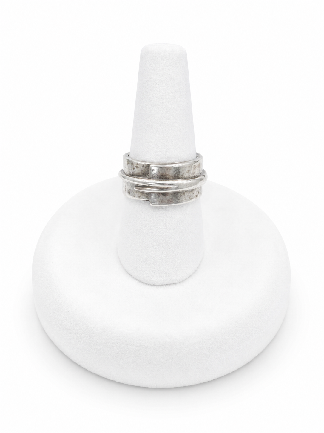 Sterling Silver Layered Wrap Ring