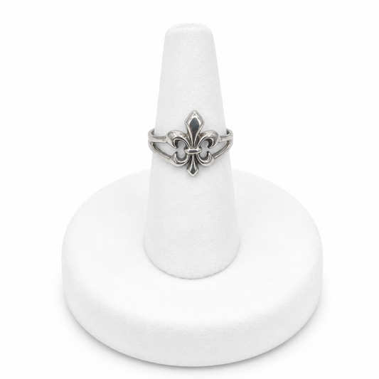Sterling Silver Fleur-de-Lis Ring