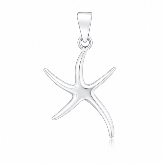 Sterling Silver Starfish Pendant