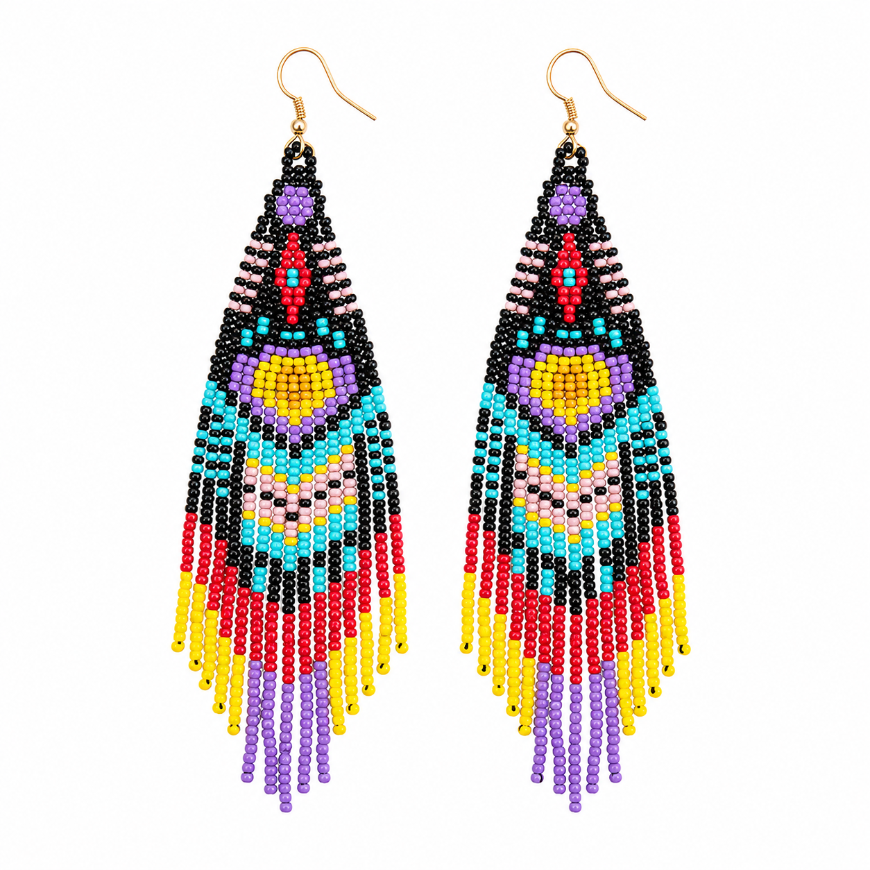 Dancing Joy Beaded Earrings