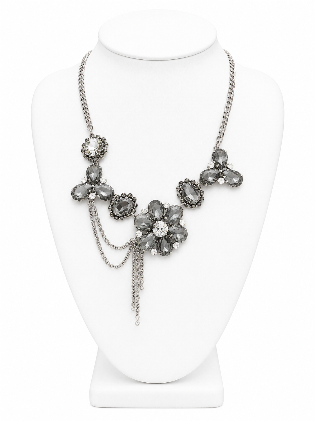 Midnight Garden Statement Necklace