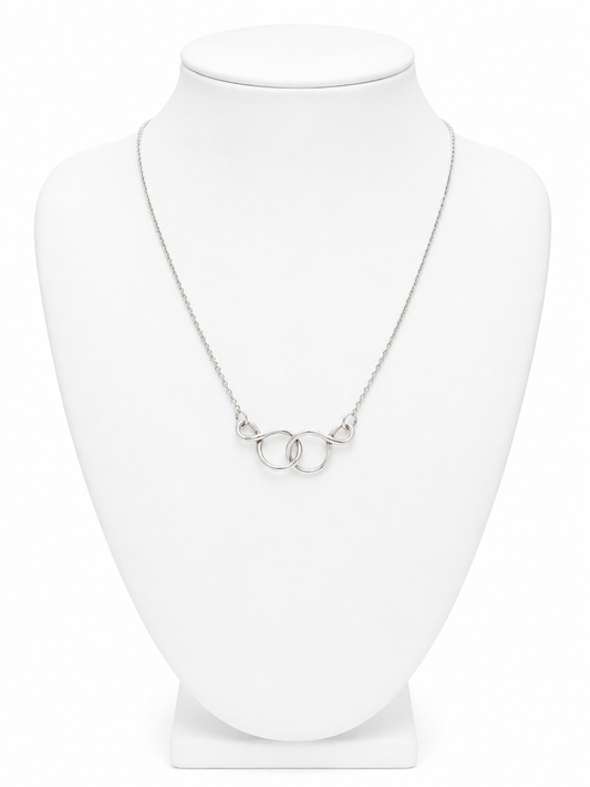 Sterling Silver Infinity Necklace