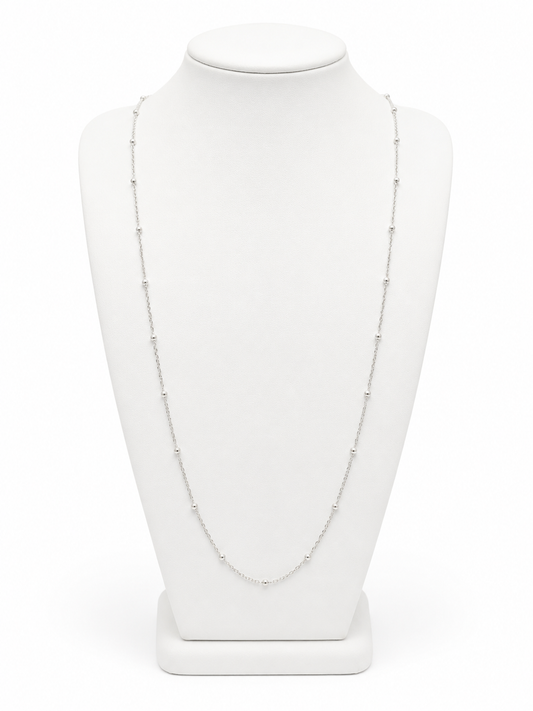 Ball Beaded Layering Necklace