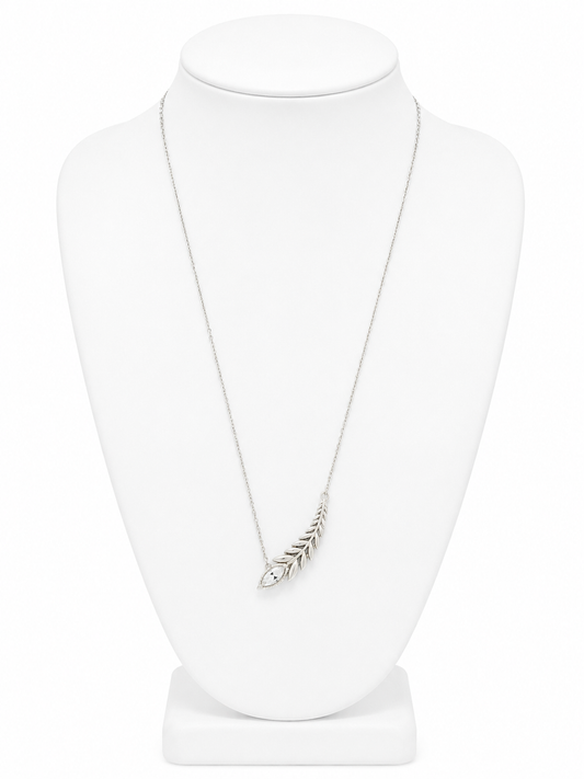 Chamilia Sterling Silver Leaf Necklace