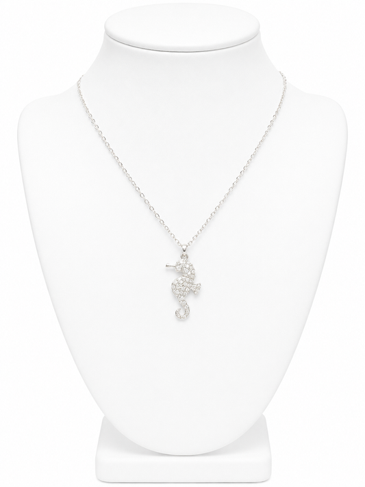 Crystal Seahorse Necklace