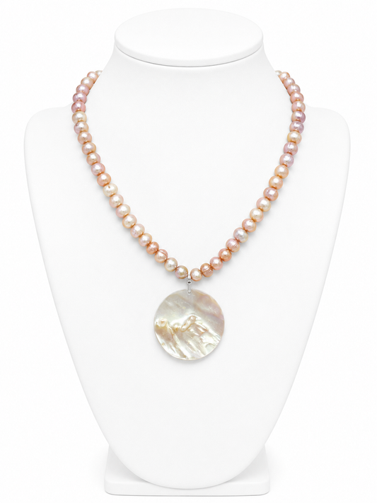 Blush Pearl Radiance Necklace
