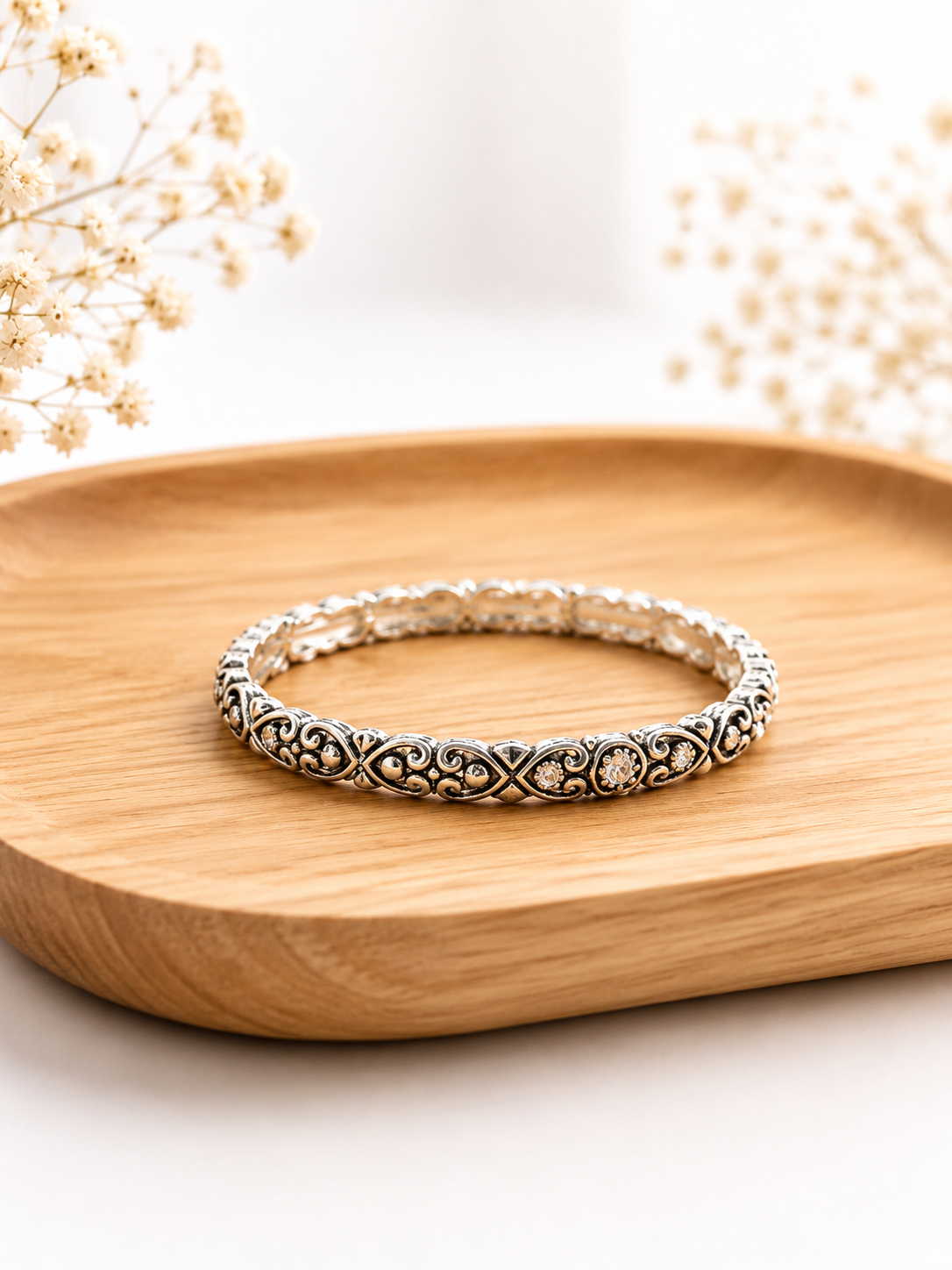 Vintage Romance Stretch Bracelet