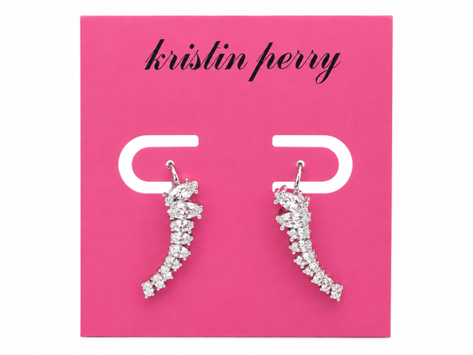 Kristin Perry CZ Crystal Earrings