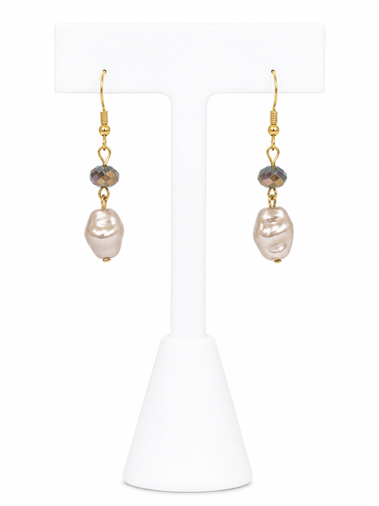 Blush Pearl Glow Earrings