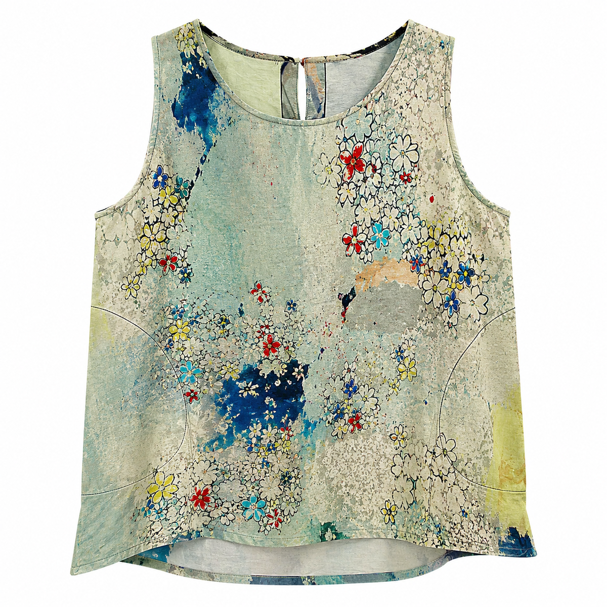 Sea Glass Bloom Tank