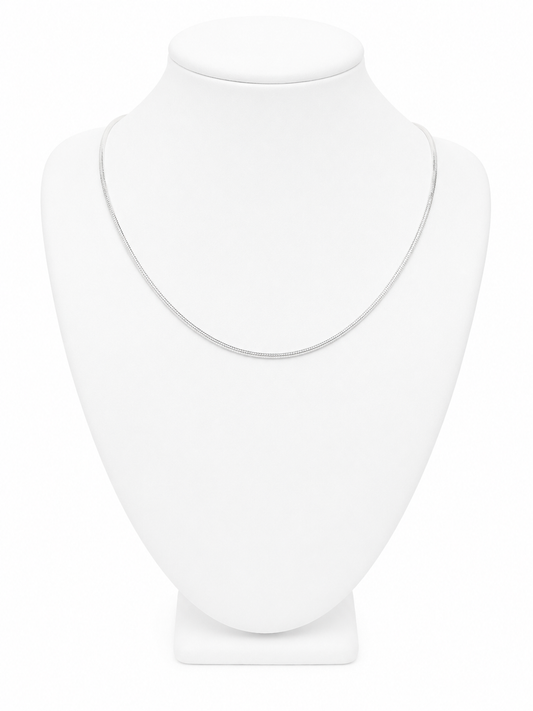 Silver Snake Chain Necklace
